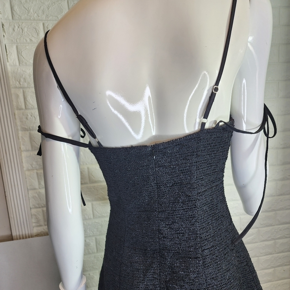 Love +Harmony black Minidress size Small with adjustable straps New with Tag - Picture 7 of 12